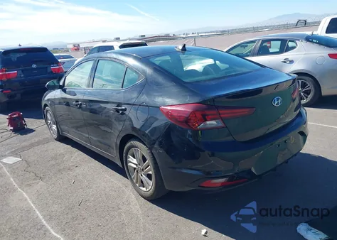 2020 Hyundai Elantra Sel z USA, uszkodzony, nr VIN 5NPD84LF0LH570931